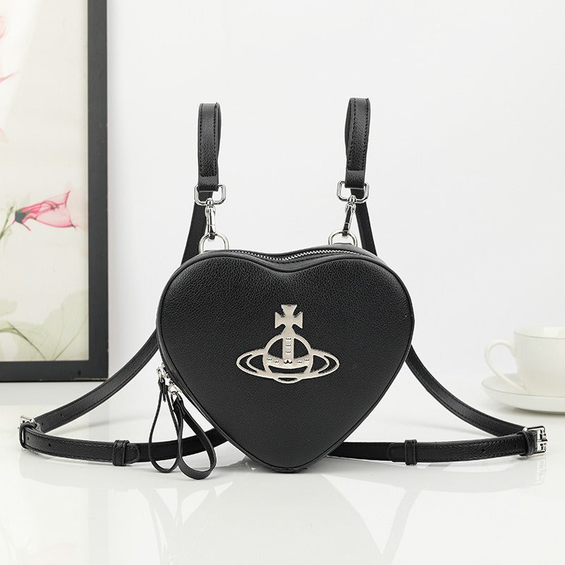 Women's Love Crocodile Pattern Saturn Fashion Trend Backpacks