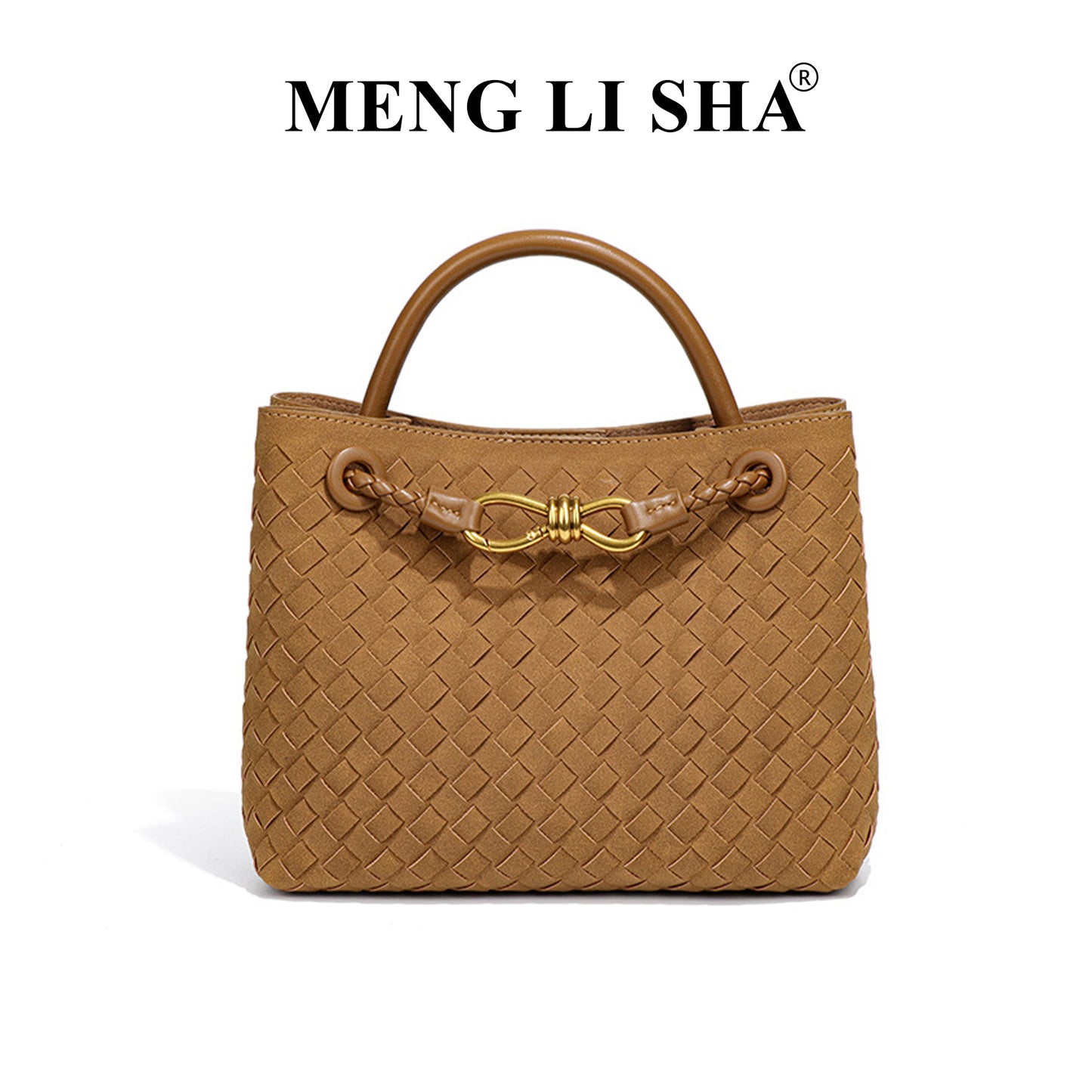 Cool Stylish Frosted High-grade Hand-woven Fashion Bags