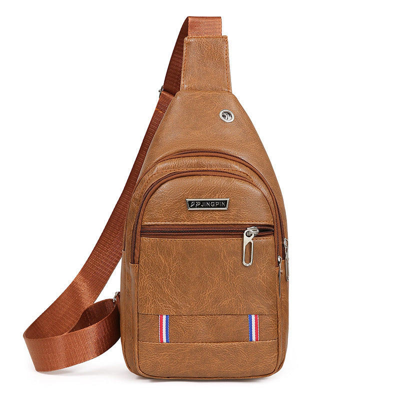 Men's Leisure Waterproof Korean Style Trendy Men's Chest Bags