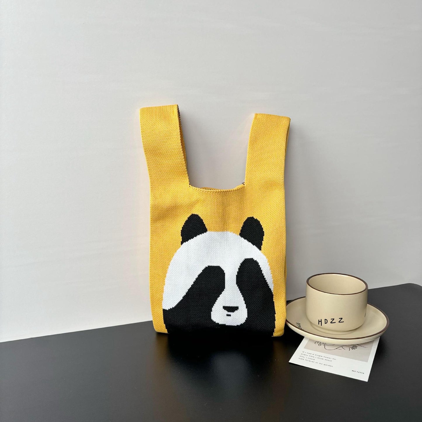 Cartoon Wrist Large Capacity Minority Hand Handbags