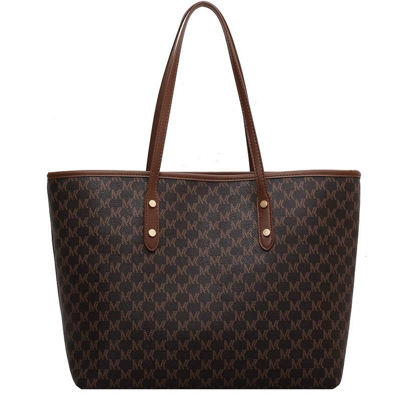 Women's High-grade Exquisite Niche Large Capacity Commute Tote Bags