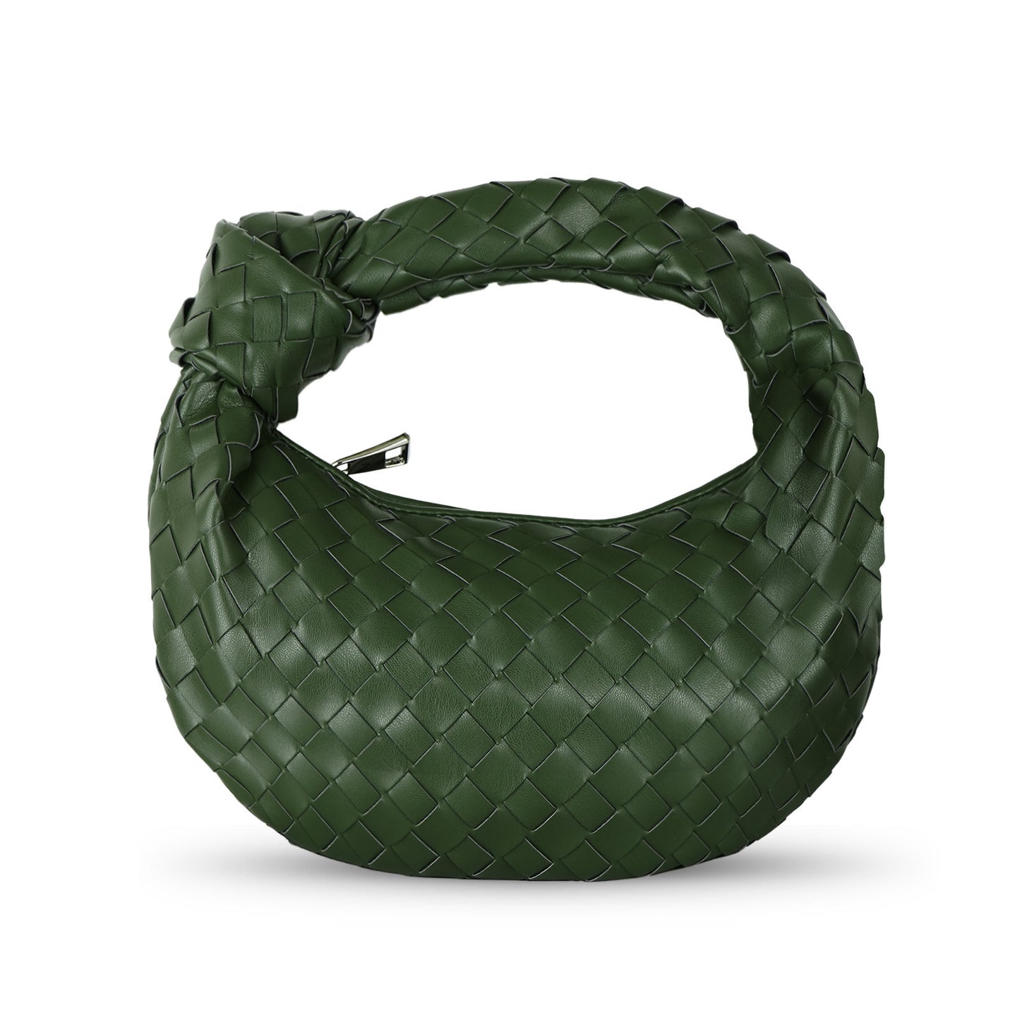 Woven Popular Horn Knotted Portable Underarm Handbags