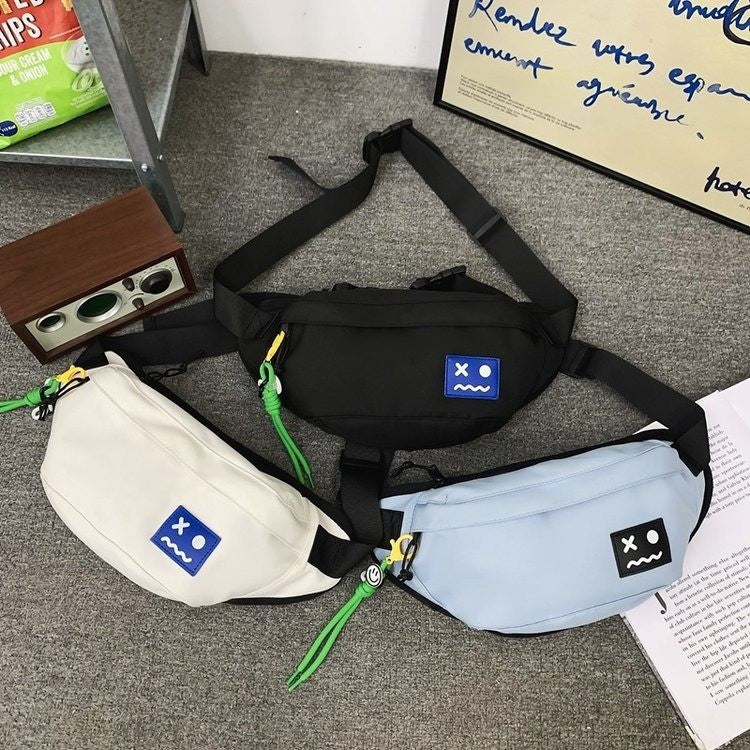 Women's & Men's & Trendy Mobile Style Simple Fashion Men's Chest Bags