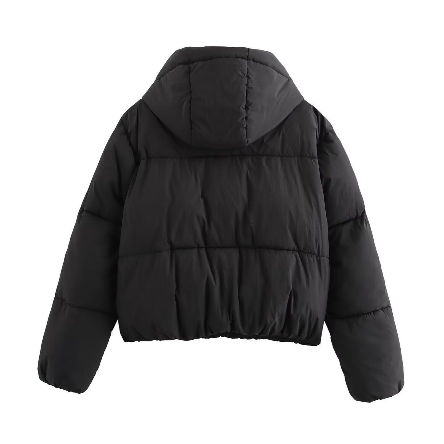 Women's Glamorous Street Fashion Hood Thick Coats