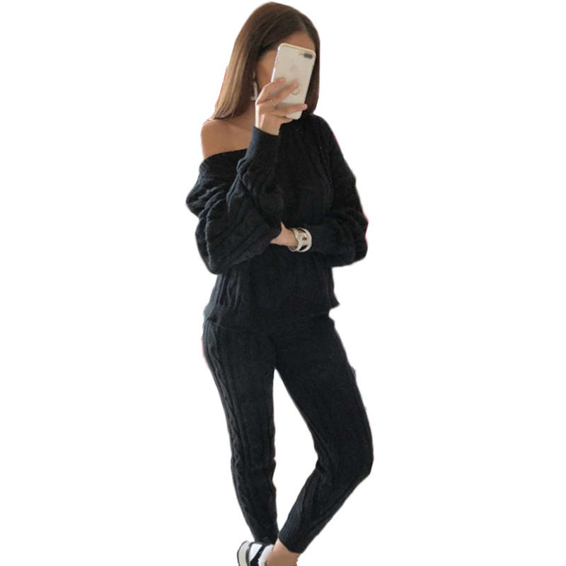 Women's Versatile Trendy Fashion Solid Color Sweaters
