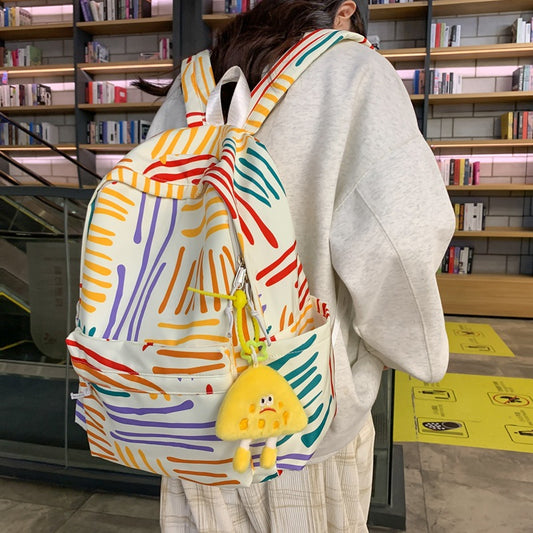 Female High College Junior Korean Campus Backpacks