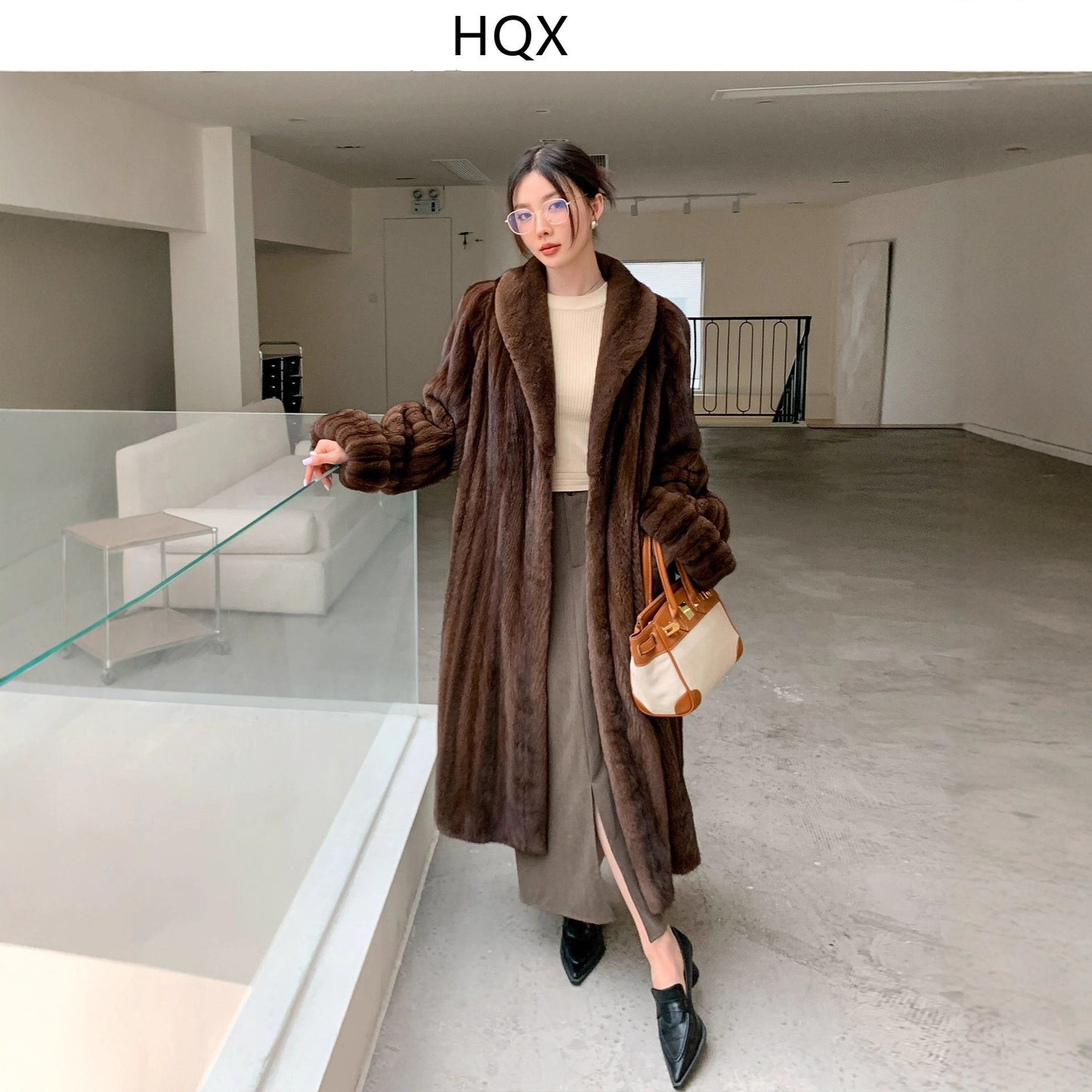 Mink Imitation Fur Female Whole Marten Coats