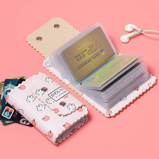 Creative Large Capacity Multiple Slots Cute Card Holder