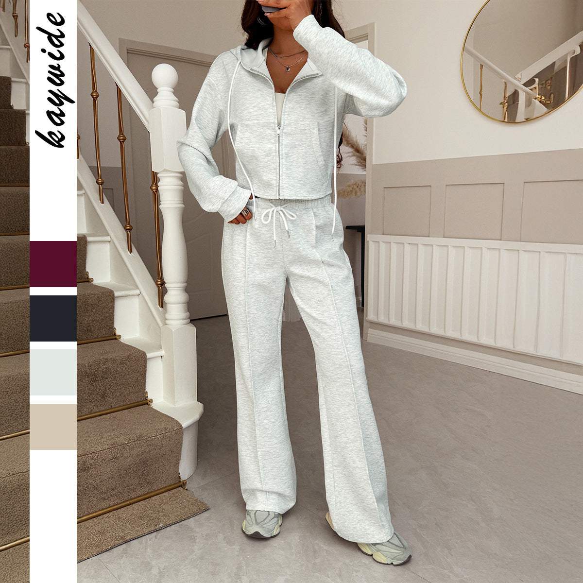 Creative Women's Leisure Vacation With Cap Fashion Casual Suit