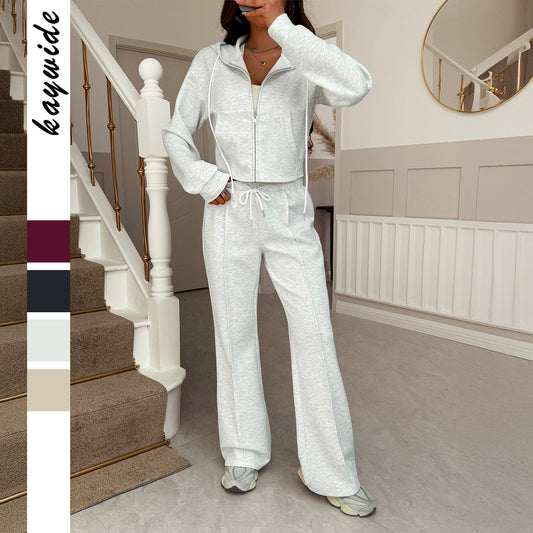 Creative Women's Leisure Vacation With Cap Fashion Casual Suit