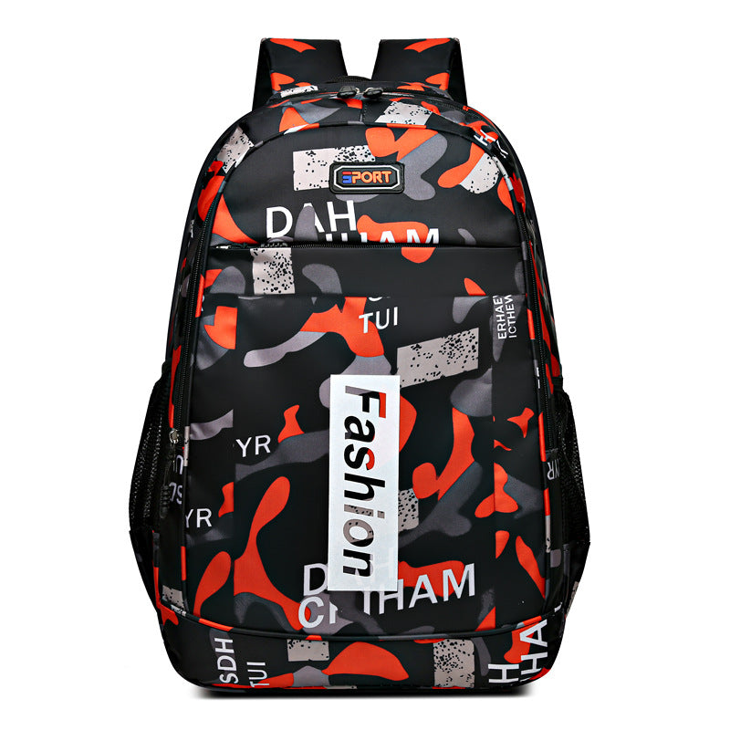 Attractive Large Capacity Oxford Camouflage Leisure Backpacks