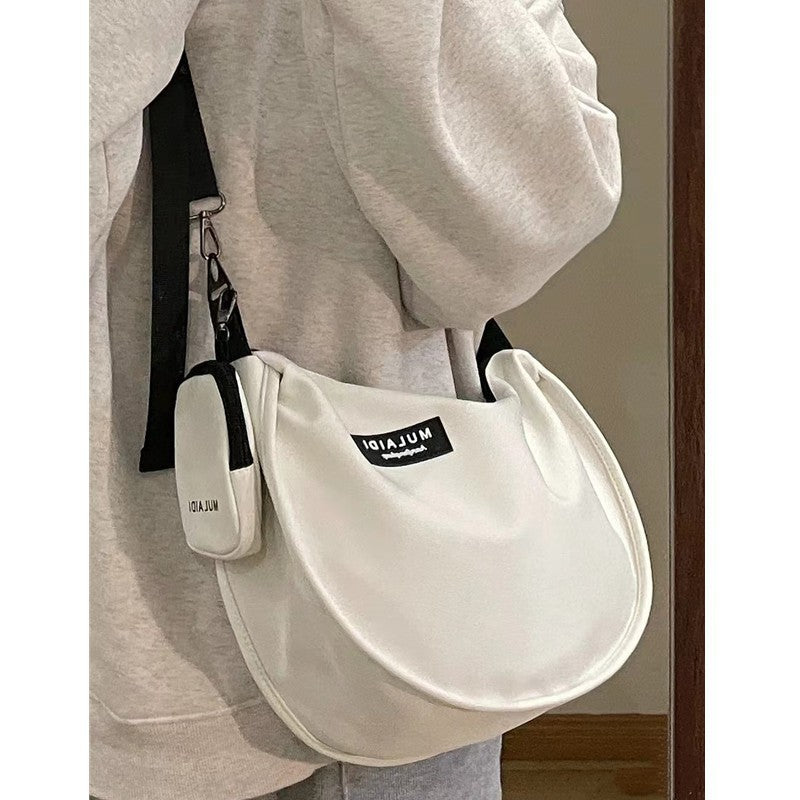 Leisure Dumpling Style Unisex Large Capacity Bags