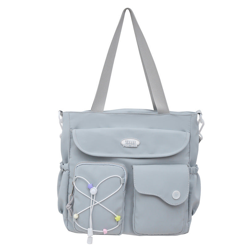 Cute Style Fresh Campus Class Portable Tuition Men's Messenger Bags
