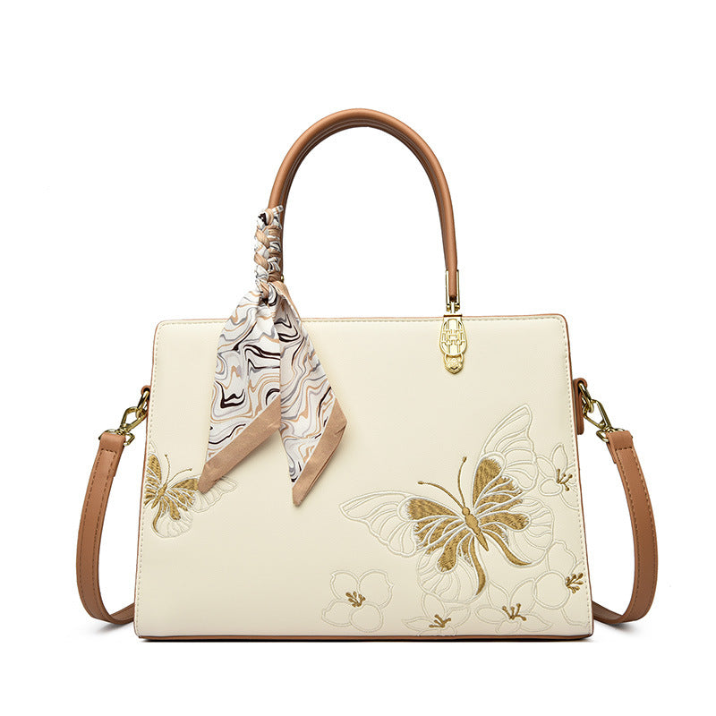 Women's Embroidery Elegant Mother Large Capacity High Bags