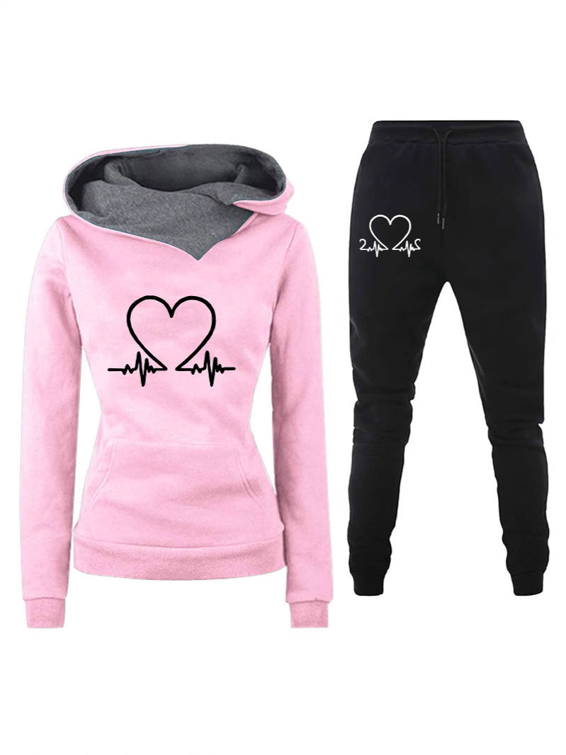 Spring Leisure Sports Heartbeat Frequency Female Women's Sweater, Sweater