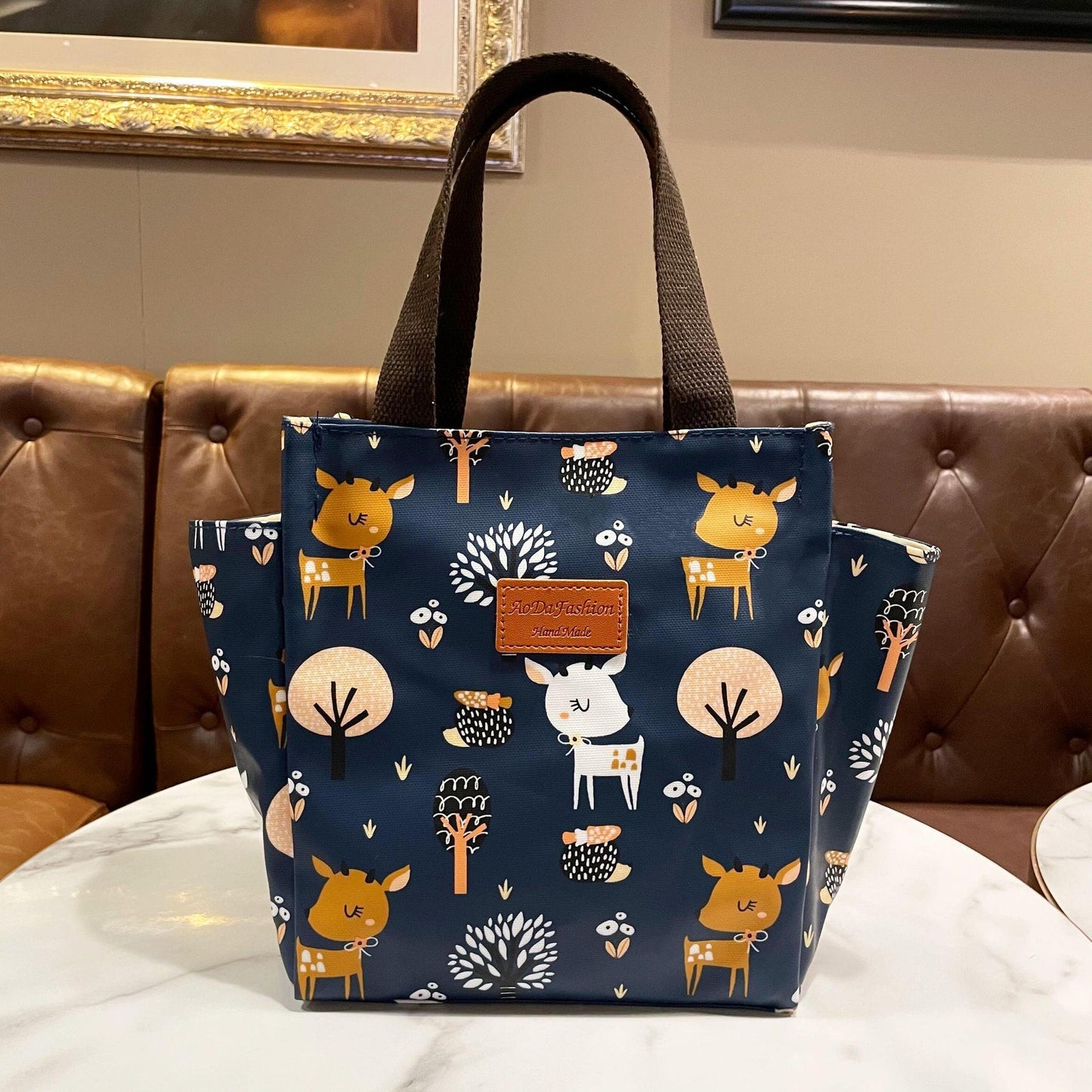 Korean Style Portable Versatile Fashion Cartoon Handbags