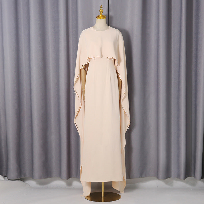 Women's Autumn Elegant Retro Style Stitching Dress Dresses