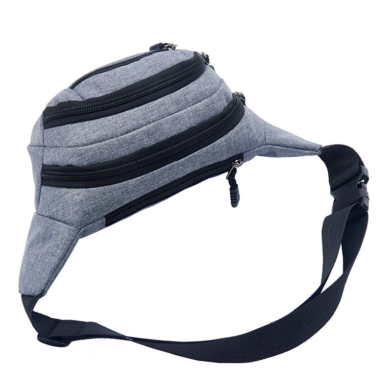 Women's & Men's & Fashion Waterproof Leisure Large Capacity Men's Waist Packs