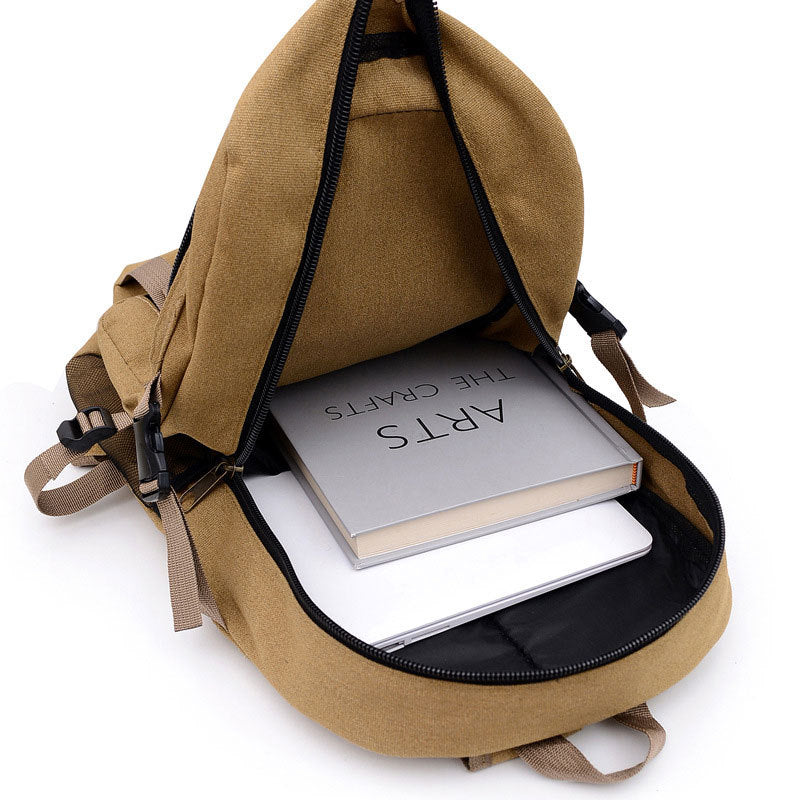 Slouchy Cool Creative Canvas Trendy Leisure Backpacks