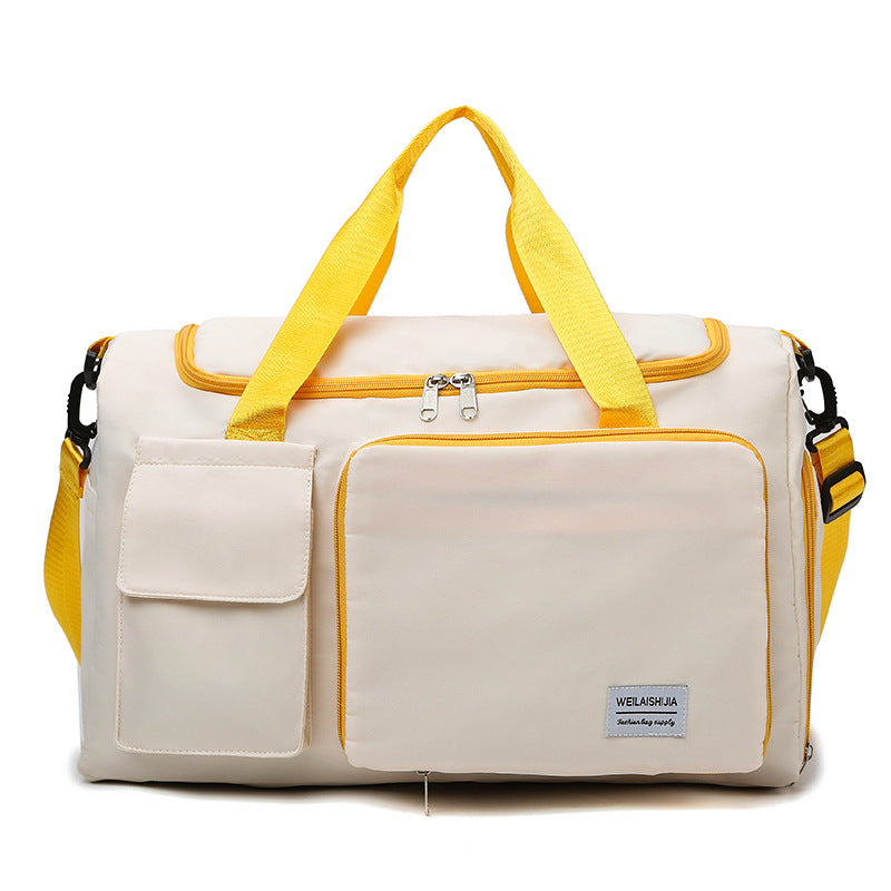 Spring Foldable Hand-held Large Capacity Excursion Travel Bags