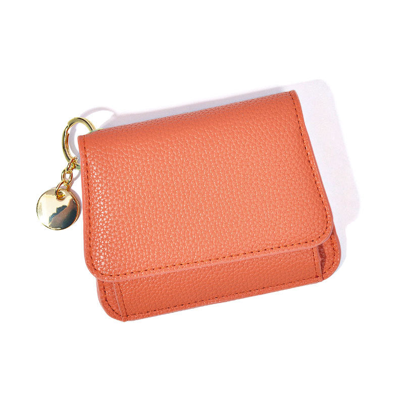 Women's Stylish Korean Short Chic Zipper Ladies Wallets