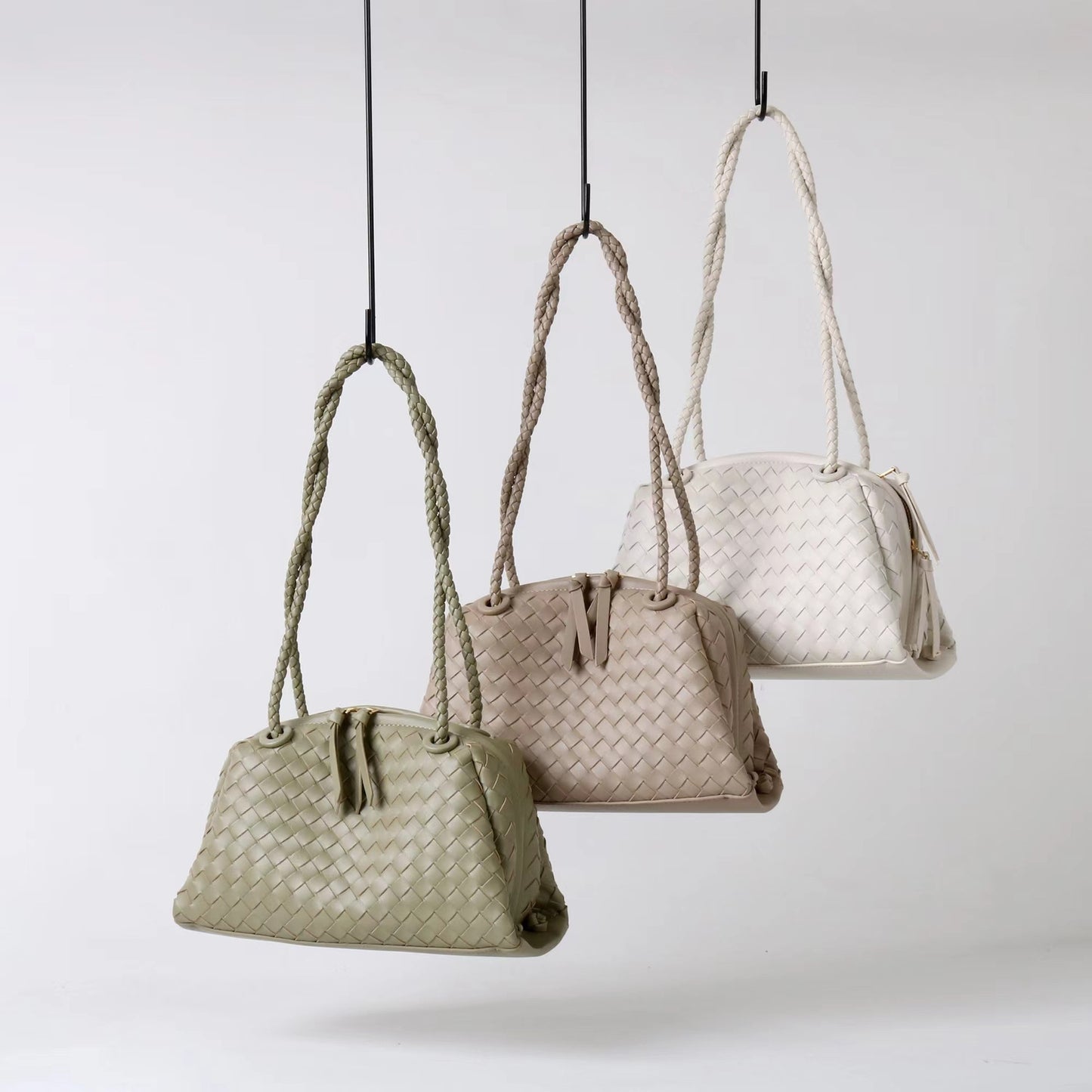 Women's Woven Pillow Light Luxury Minority High-grade Handbags