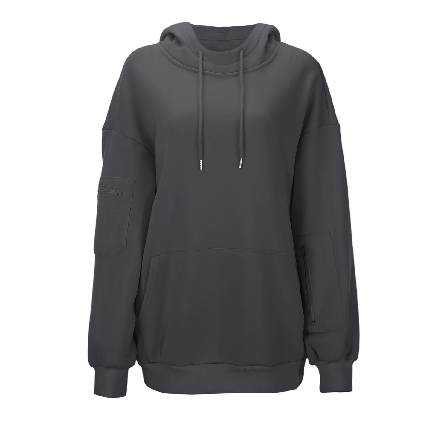 Women's Color Loose-fitting Versatile Casual Simple Personality Women's Sweater, Sweater