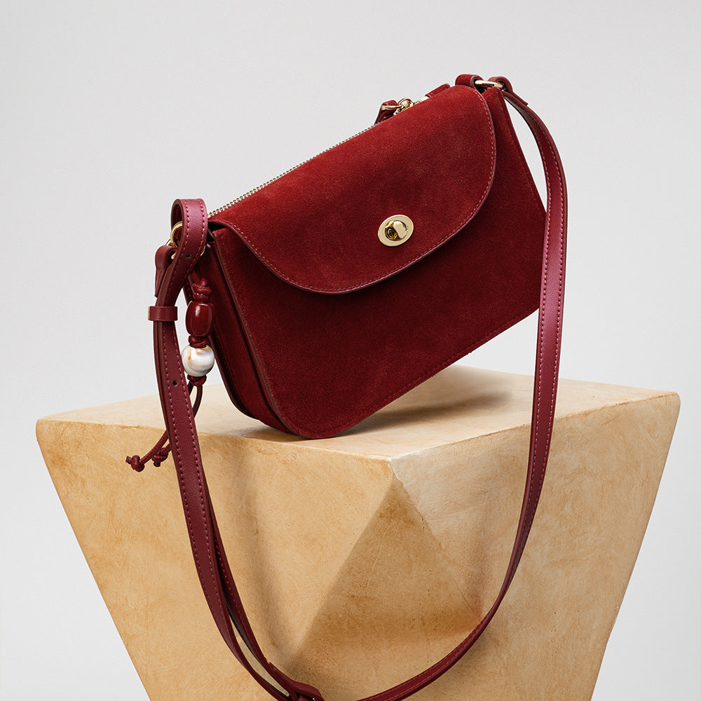 Women's Jewelry Genuine Leather Retro High-grade Light Crossbody Bags