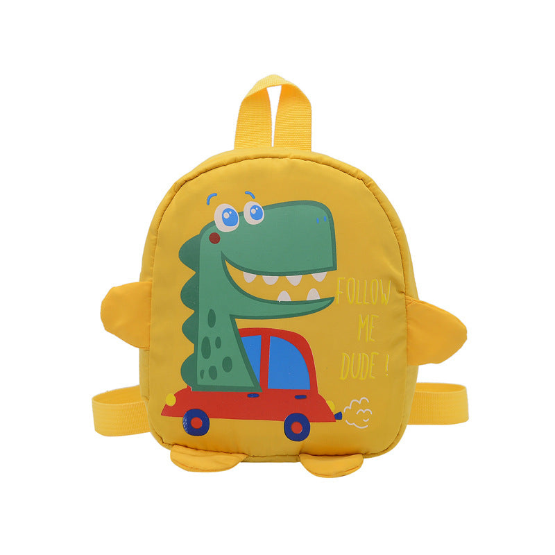 Comfortable Mini Boys Cute Dinosaur Snack Kindergarten School Bags