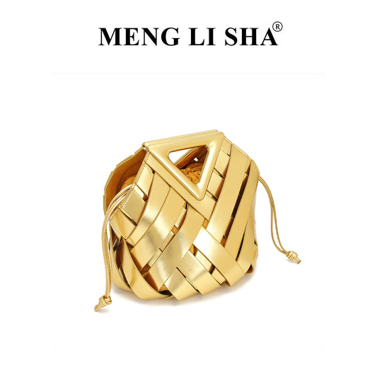 Niche High-grade Hand-woven Commuting Fashion Portable Bags