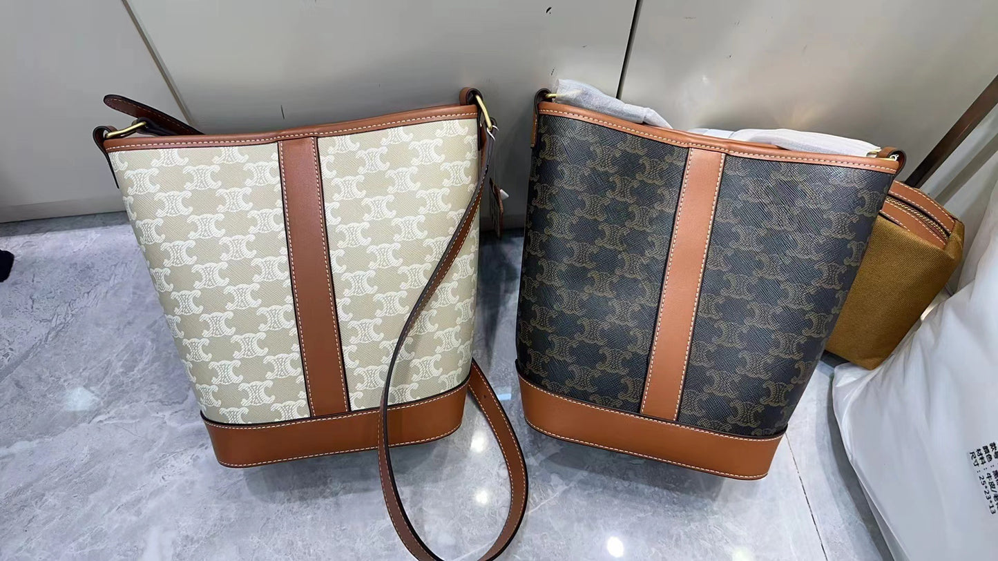 Women's Arc Cowhide Spring Fashion Advanced Texture Bags