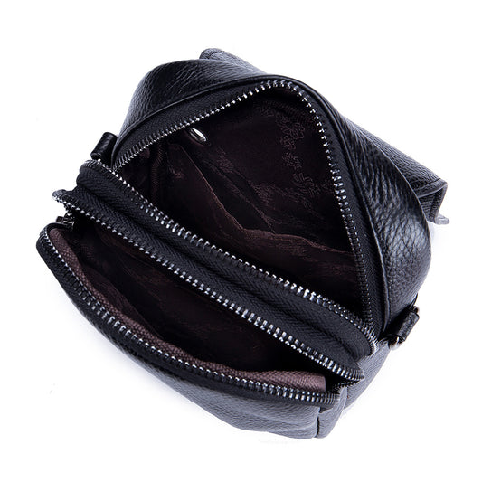 Women's Leather Mini Summer Fashionable Fashion Cattlehide Crossbody Bags