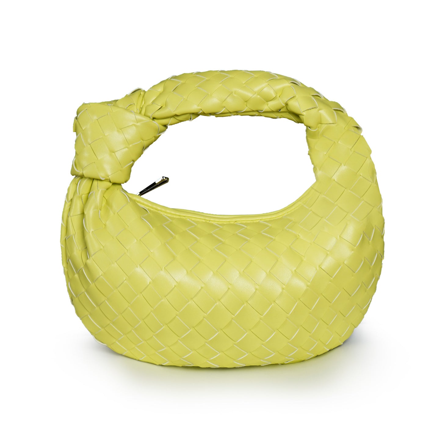 Woven Popular Horn Knotted Portable Underarm Handbags