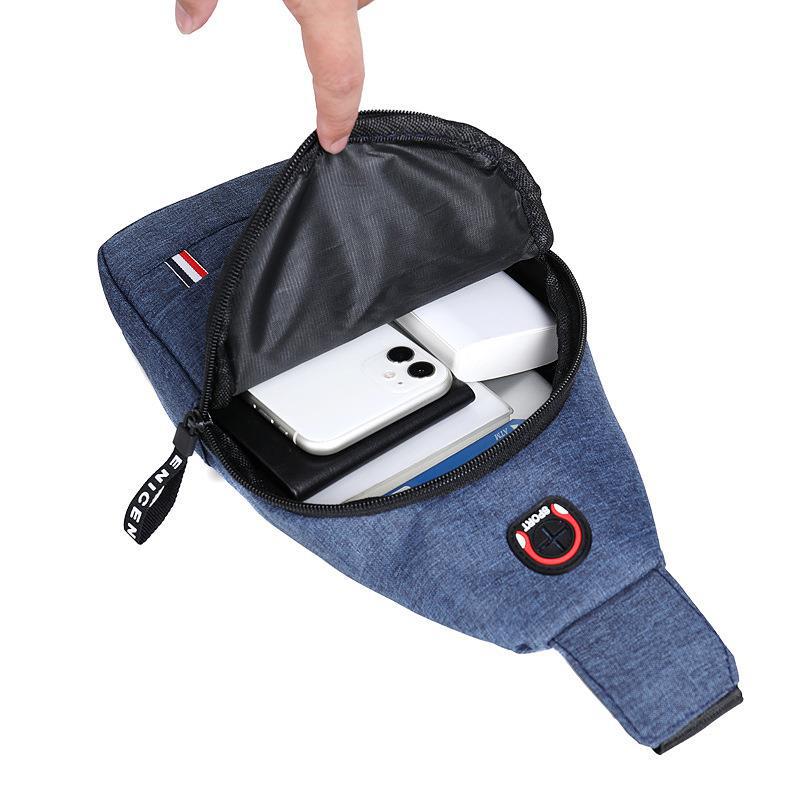 Men's Can Hold Headphones Waterproof Oxford Cloth Bags