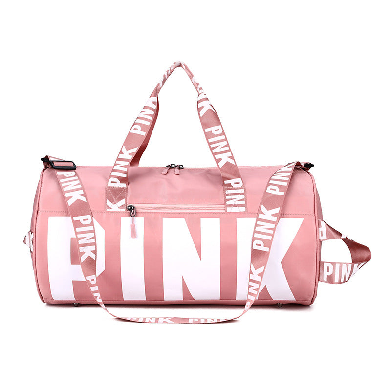 Pink Dry Wet Separation Portable Storage Travel Bags