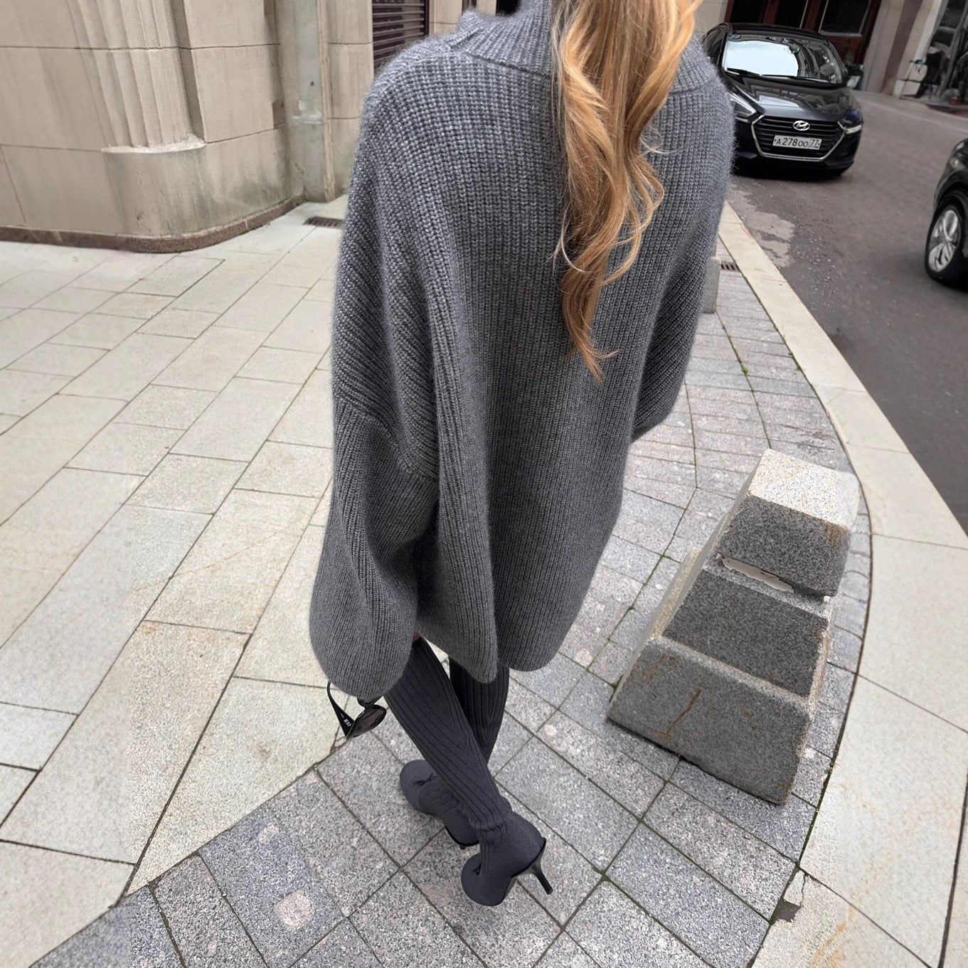 Soft Bottoming Shirt Long Sleeve High Collar Sweaters