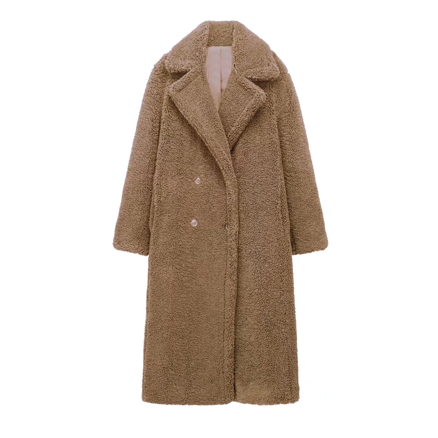 Women's Casual Attractive Homemade Fleece Overcoat Clothing