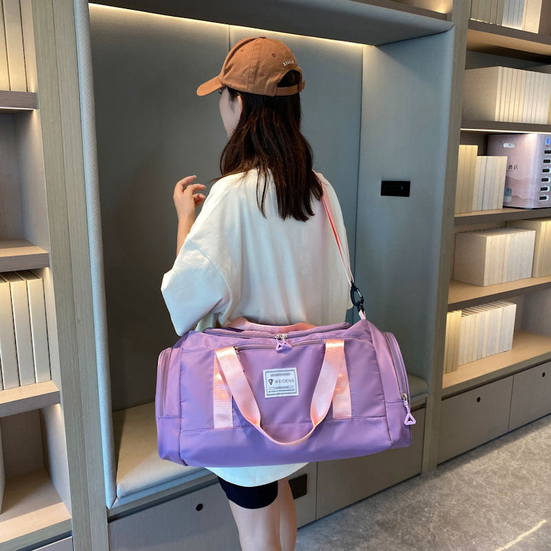 Large Capacity Oxford Cloth Clothes Short Travel Bags