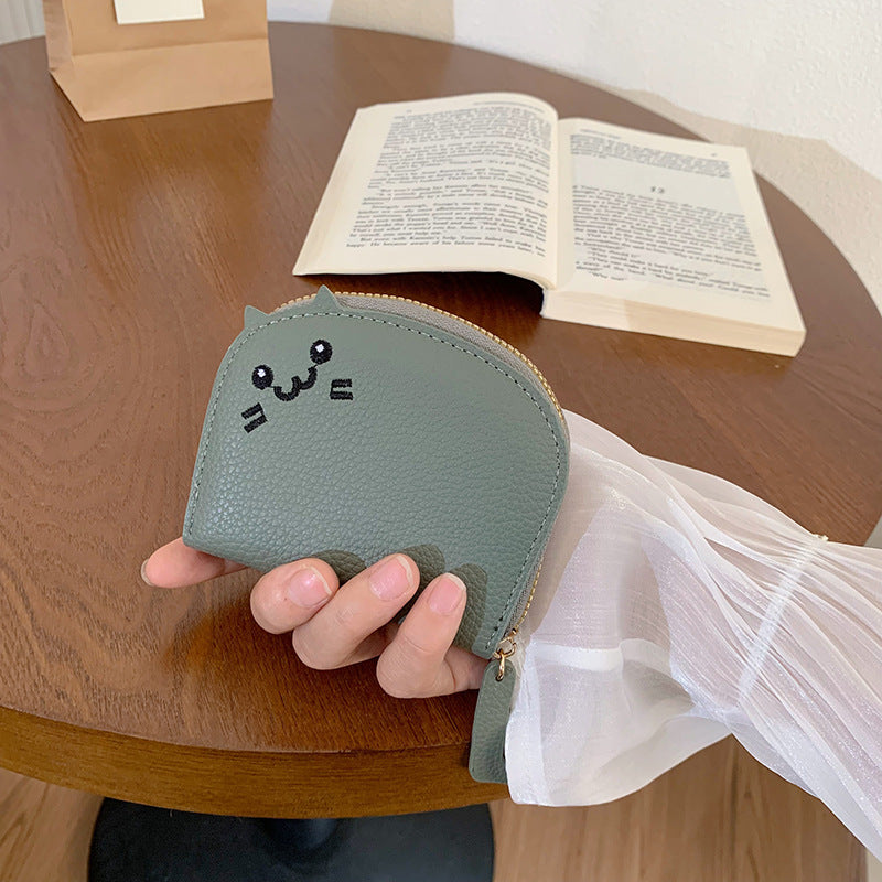 Women's Cute Multiple Slots Advanced Cartoon Change Ladies Wallets