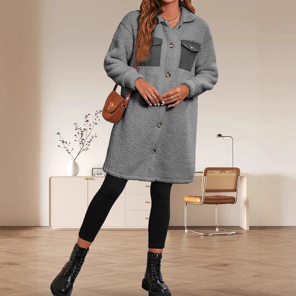 Women's Pretty Single Row Cashmere Warm Sweaters