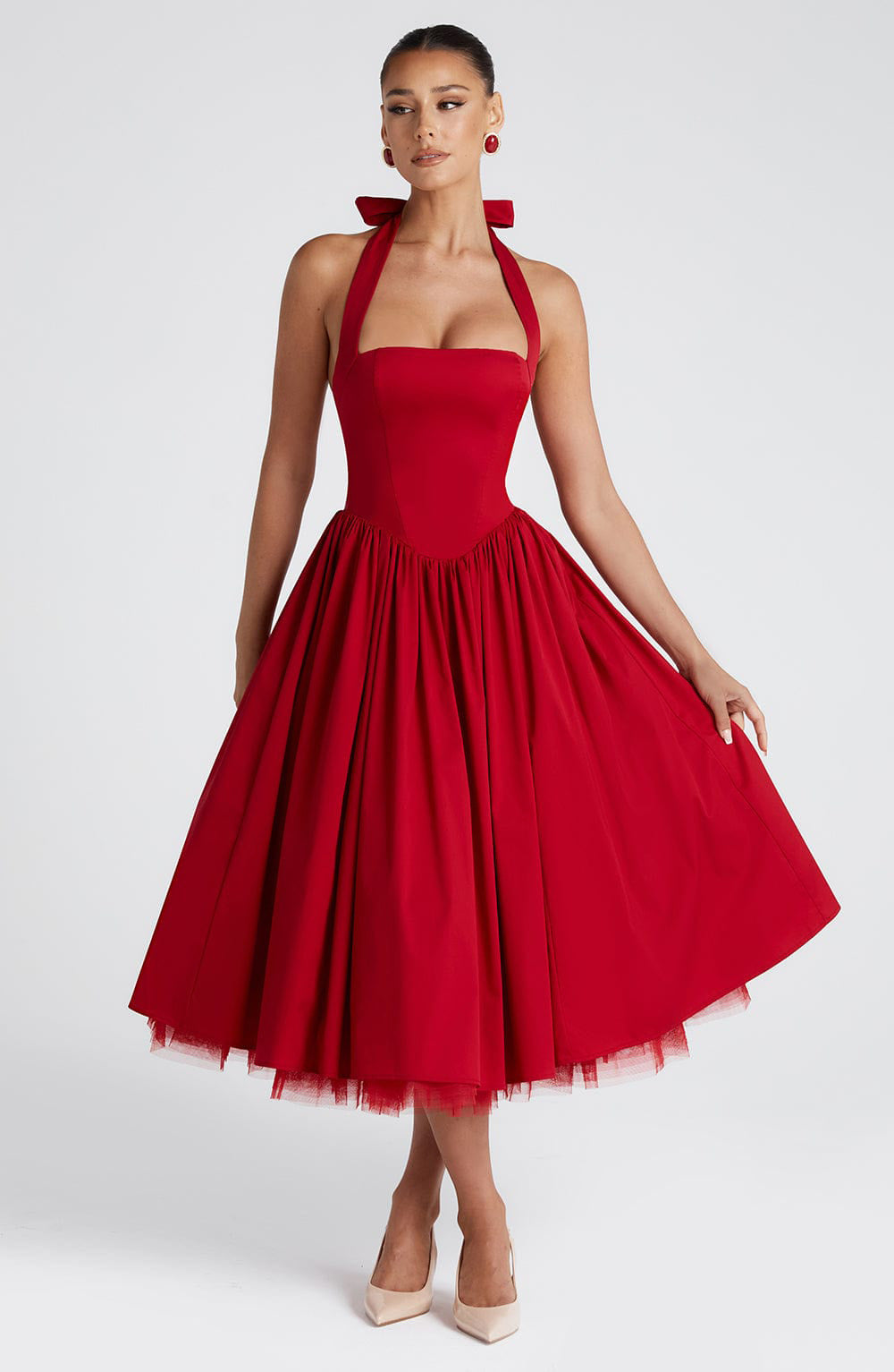 Women's Glamorous Beautiful Dress Pettiskirt Suspender Dresses