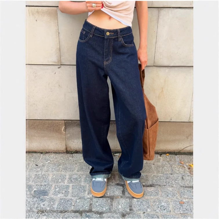 Women's New Fashion Attractive Russian Autumn Jeans