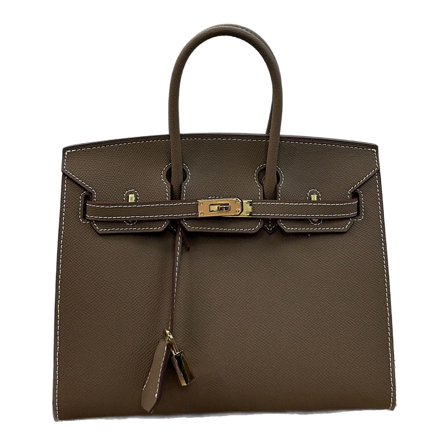 Women's High-grade Genuine Leather Outside Seam Palm Handbags