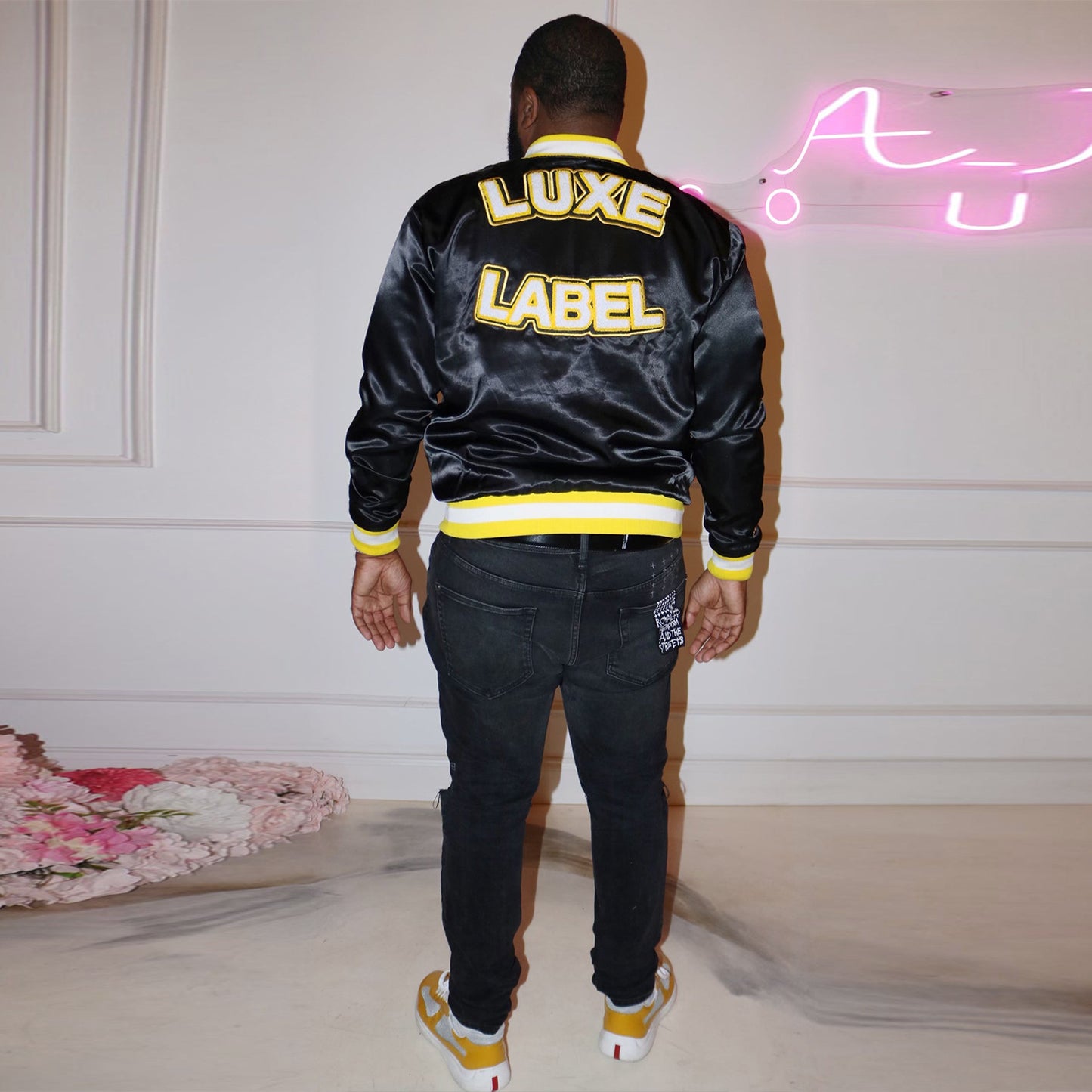 Thread Embroidery Process With Lining Fashion Jackets