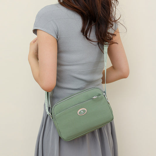 Women's Fashionable Lightweight Nylon Large Capacity Portable Crossbody Bags