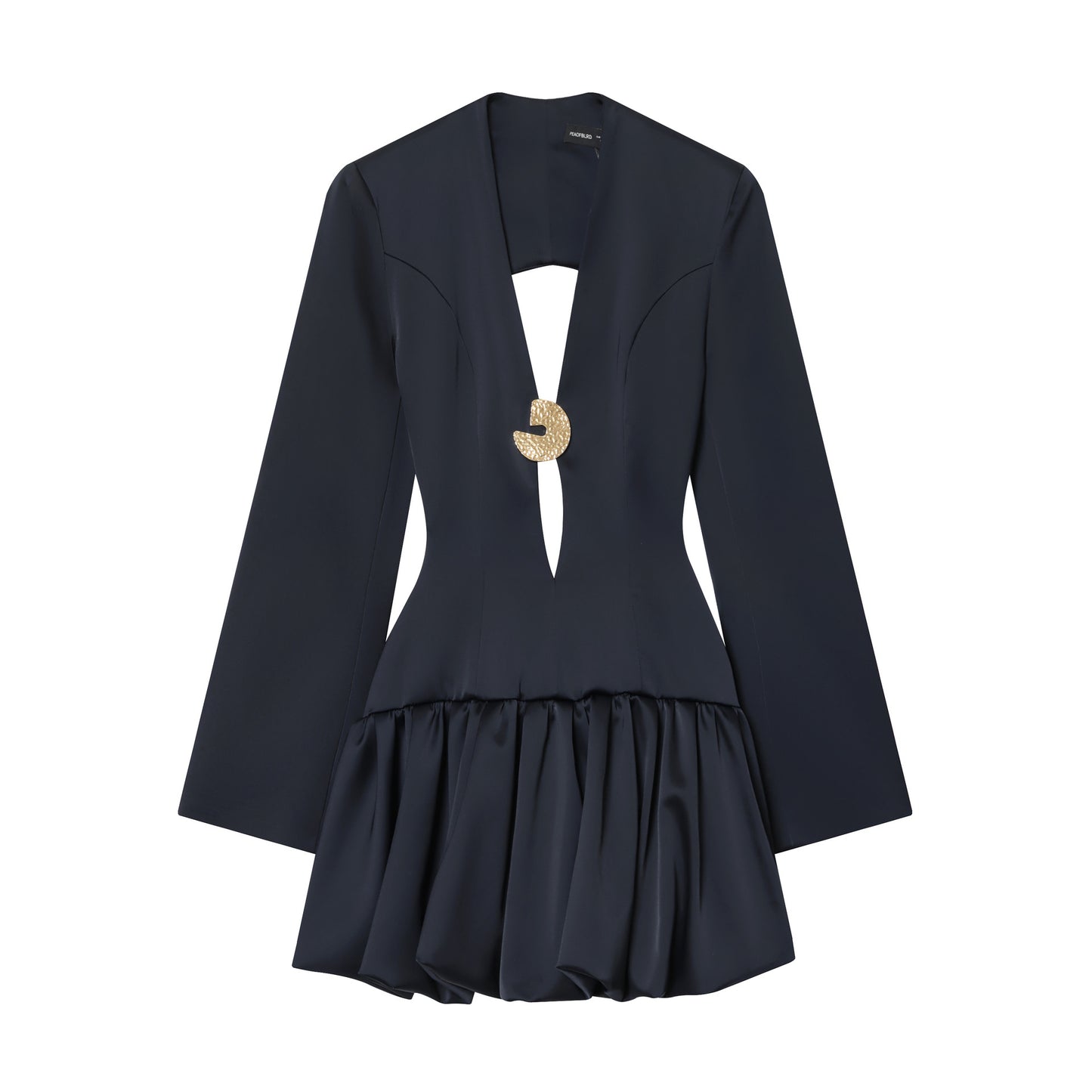 Women's Summer Graceful Fashionable Balloon Mini Polyester Dresses