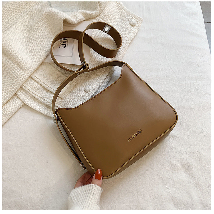 Women's Autumn Style High-grade Retro Minimalist Underarm Bags