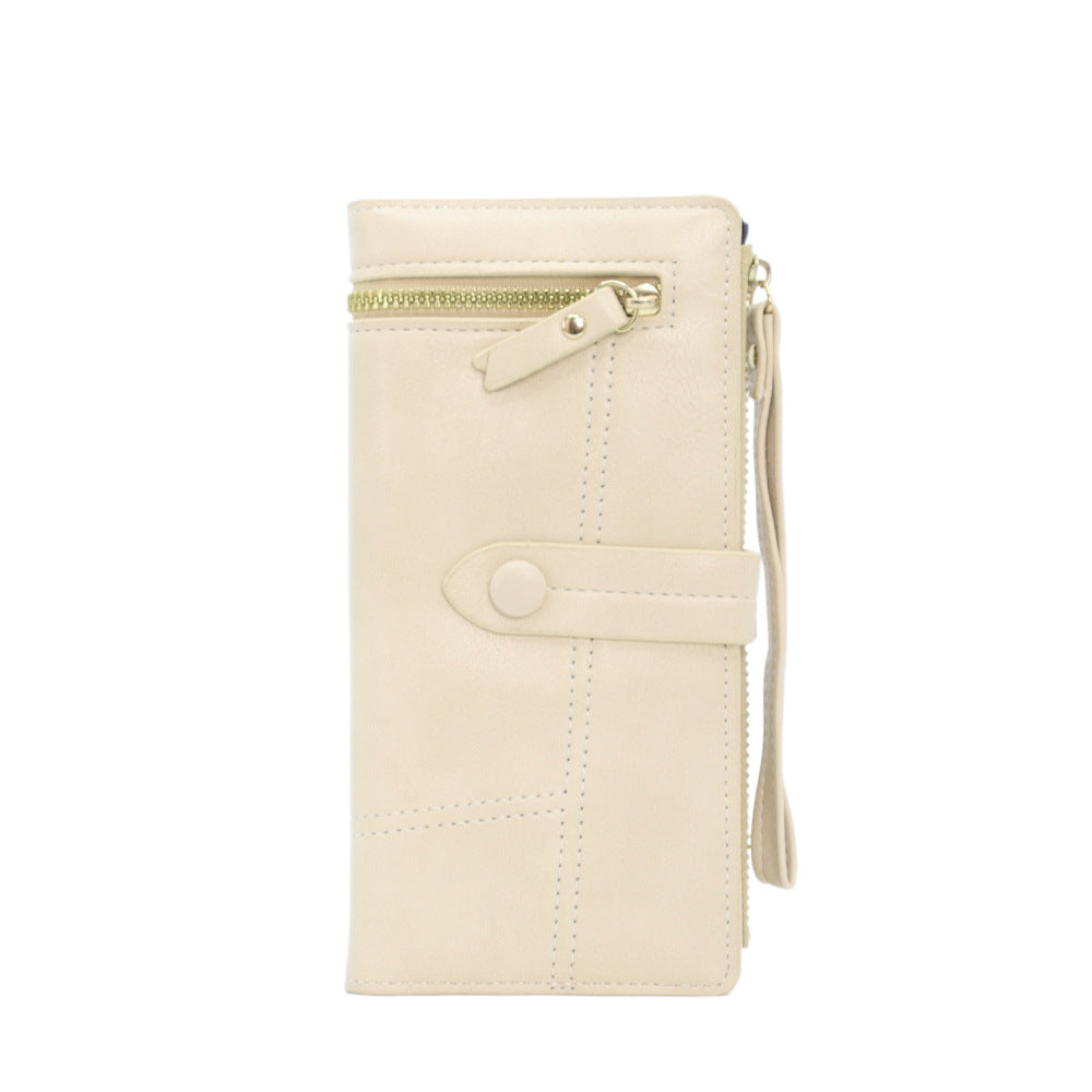 Women's Fresh Sweet Two-fold Long Multiple Slots Purses