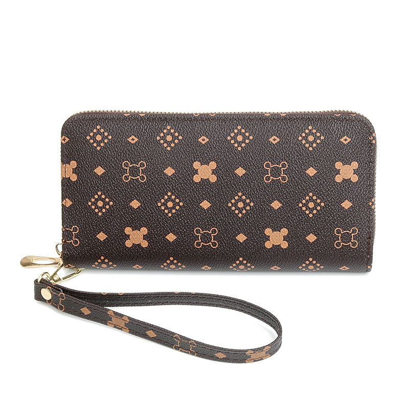 Women's Attractive Korean Long Zipper Mobile Ladies Wallets