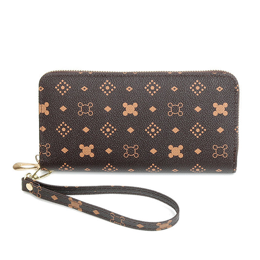 Women's Attractive Korean Long Zipper Mobile Ladies Wallets